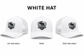 Jonas Expeditions men’s hat white with Moose shield logo ￼