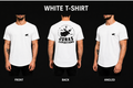 Jonas Expeditions Men’s Tshirt White with black lettering