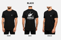 Jonas Expeditions men’s   T-shirt black with white lettering